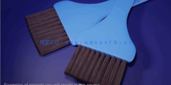 Blender高精度逼真毛发系统实例制作训练视频教程(图4)