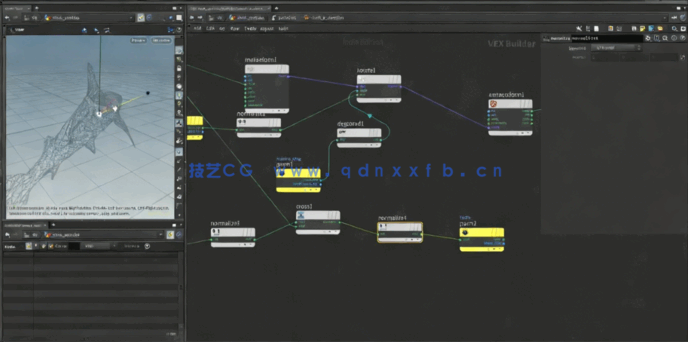 Houdini粒子运动模拟基础核心技能训练视频教程 (图5)
