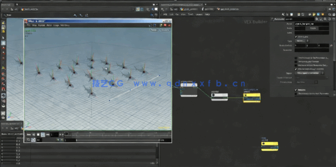 Houdini粒子运动模拟基础核心技能训练视频教程 (图6)