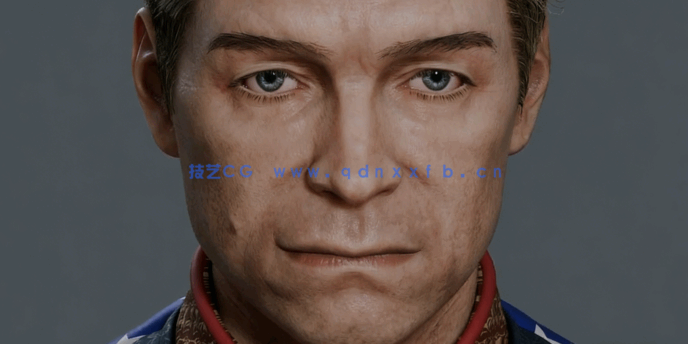 Blender《黑袍纠察队》祖国人角色完整制作流程视频教程(图3)