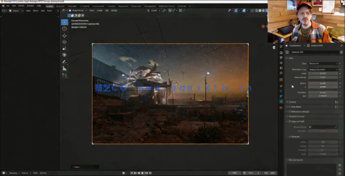 艺术家IanHubert视觉特效与场景构建视频教程与素材2025年度合集(图7)