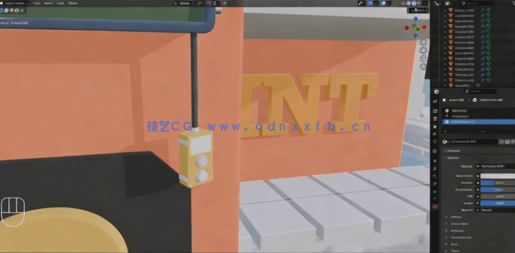 Blender卡通工厂3D建模动画制作视频教程(图3)