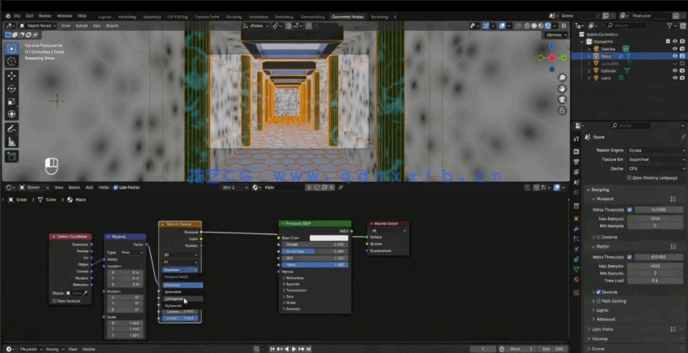 Blender 3D建模初学者入门系统训练视频教程(图3)