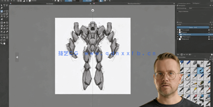 Blender硬表面雕刻建模全面工作流程视频教程(图2)