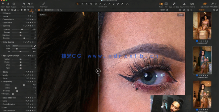 PS图像白平衡制作效果后期人像皮肤修饰视频教程(图3) PS图像白平衡制作效果后期人像皮肤修饰视频教程(图3)