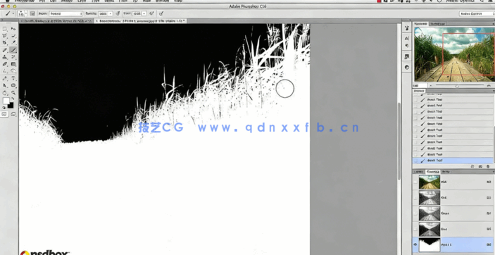 PS创建火焰效果人像海报素材合成视频教程(图4)