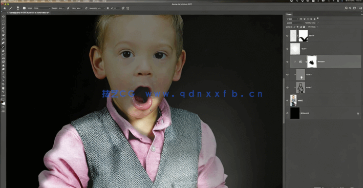 PS初学者创建神奇灯光效果素材合成工作流程视频教程(图2)