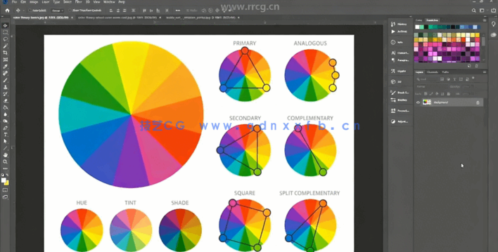 PS色彩色调应用情绪颜色理论视频教程(图3)