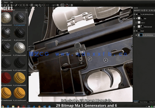 【中文字幕】Substance 3D Painter废土拾荒者大型场景纹理制作视频教程(图6)