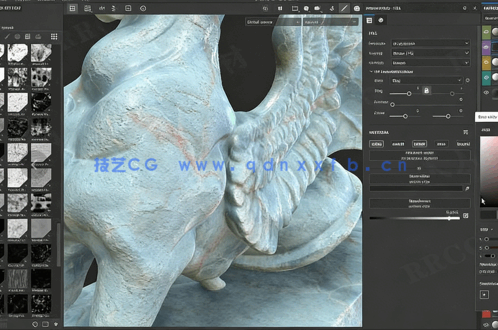 【中文字幕】Substance 3D Painter逼真材质制作技术训练视频教程(图3)
