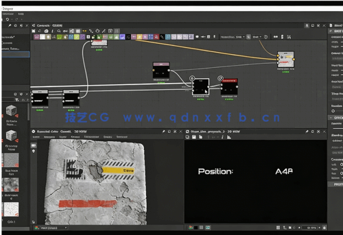 Substance Designer逼真混凝土材质制作流程视频教程(图6)