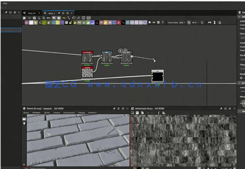 Substance Designer逼真砖墙纹理材质制作视频教程(图2)