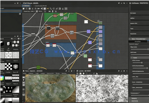 Substance 3D Designer定格动画材质绘制视频教程(图6)