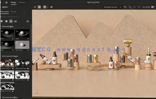 Substance 3D Stager逼真3D产品制作视频教程(图1)