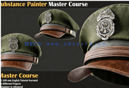 Substance Painter纹理实例制作大师班视频教程(图6)