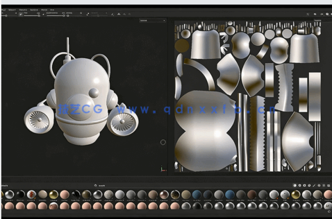 Substance Painter 3D纹理制作基础核心技术视频教程(图1)