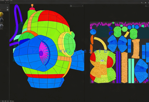 Substance Painter 3D纹理制作基础核心技术视频教程(图6)