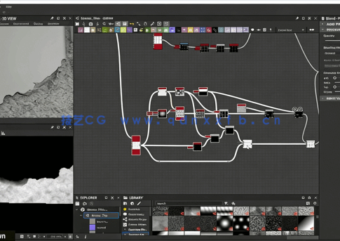 Substance 3D Designer破碎瓷砖PBR材质制作视频教程(图6)