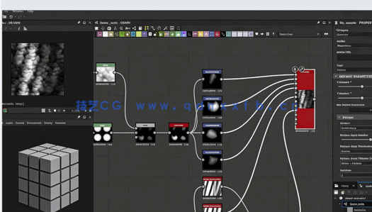 Substance Designer风格化沙漠岩石材质制作视频教程(图1)