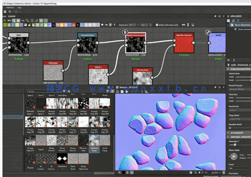 【中文字幕】Substance Designer枯烂杂草纹理制作视频课程(图1)