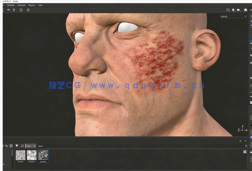Substance Painter游戏角色纹理制作大师级视频教程(图4)