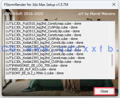 FStorm Render  渲染器 FOR 3DS MAX V1.5.7M(图6)