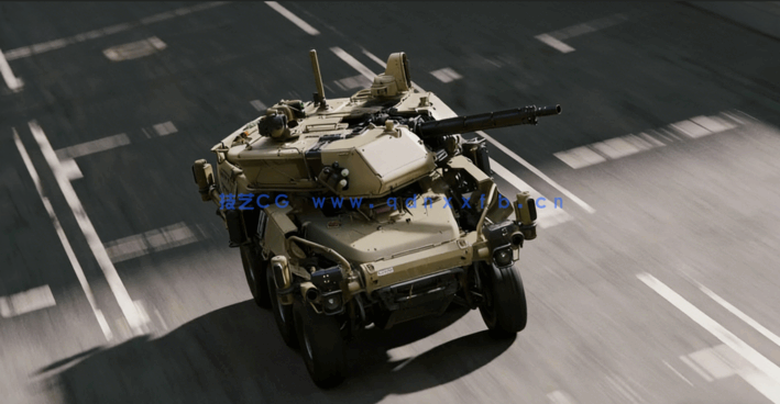 Blender科幻装甲车概念设计制作全流程视频教程(图4)