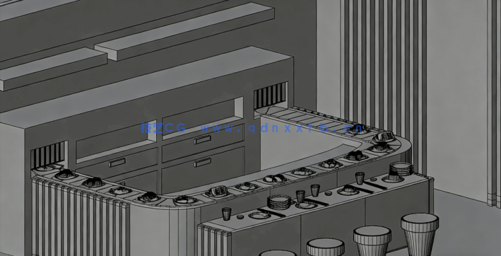 Blender日式回转寿司场景全流程制作视频教程(图3)