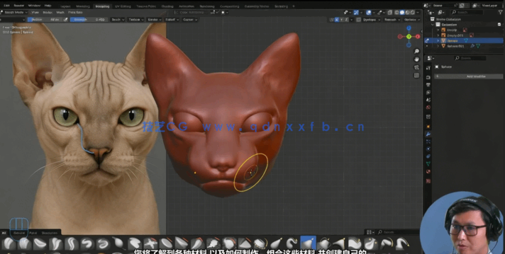 Blender 4.5从入门到精通实战训练视频教程(图2)