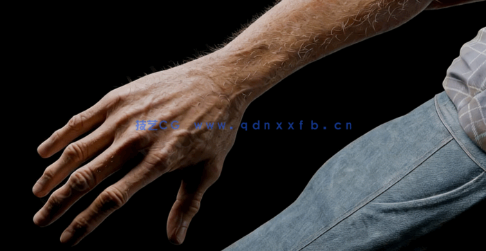 Blender超逼真白发老人制作全流程视频教程(图2)