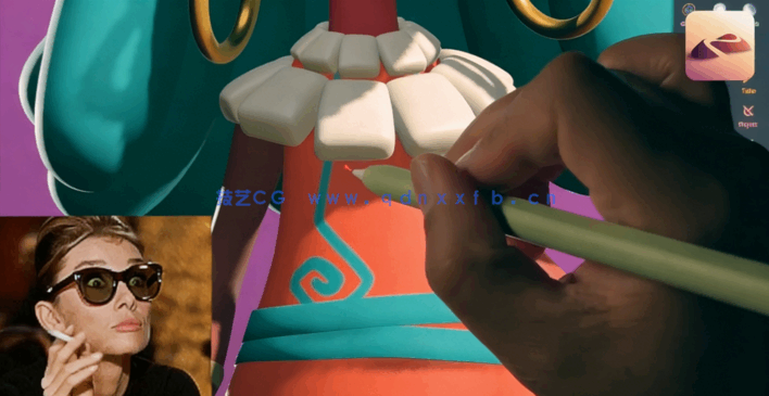 Nomad Sculpt与Blender角色建模与渲染视频教程(图4)