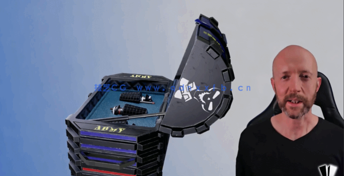 Blender游戏道具资产建模技术训练视频教程(图3)