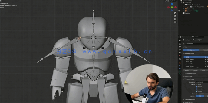 Blender角色摄像机动画核心技术视频教程(图3)