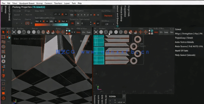Blender复杂机械结构硬表面建模与UV展开全流程指南视频教程(图5)