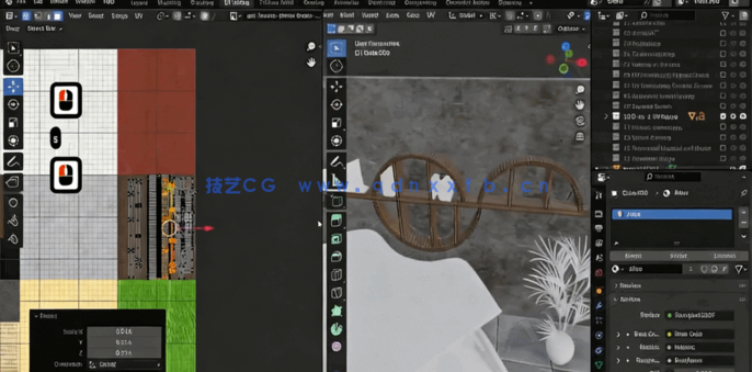 Blender中UV展开与纹理映射核心技术训练视频教程 (图4)