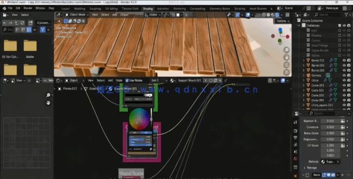 Blenderr美国西部小镇环境场景制作全流程视频教程(图3)