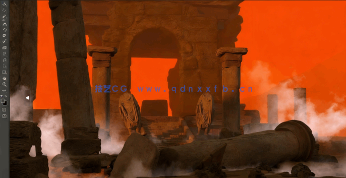 Blender与PS概念艺术场景创作流程综合指南视频教程(图6)