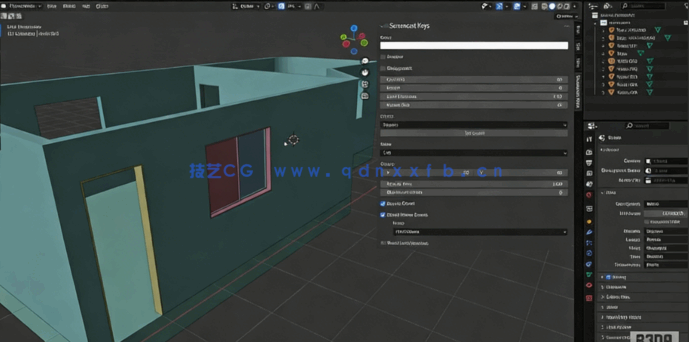 Blender建筑机械工程精准建模核心技术训练视频教程(图4)