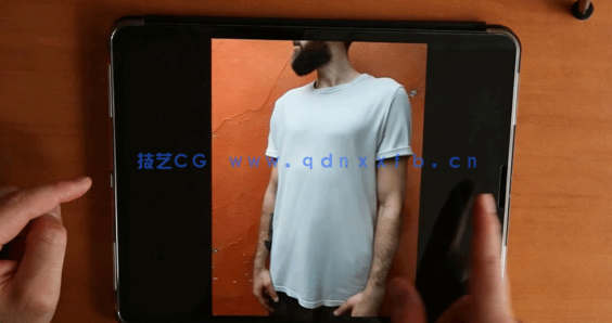 Procreate中使用PS修饰人像皮肤祛痘后期处理视频教程(图3)