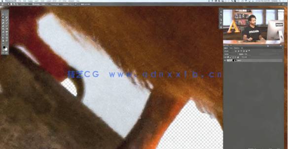 PS中使用磁性套索工具选取图像过程视频教程(图1)