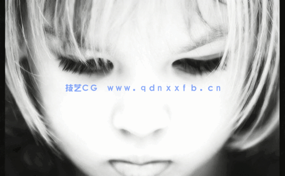 恐怖阴森黑白效果人像摄影后期修饰处理视频教程(图2)