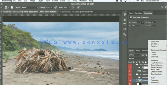 PS使用曲线工具增强图像效果实例制作完整课程视频教程(图1)