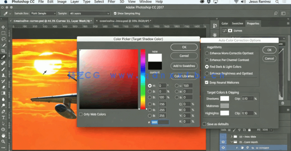 PS使用曲线工具增强图像效果实例制作完整课程视频教程(图2)