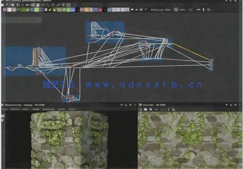 Substance Designer砖块杂草纹理制作视频课程(图4)