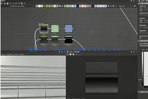 Substance Designer中创建修饰花纹实例训练视频教程(图5)