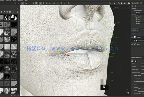 Substance Painter角色脸部纹理贴图制作大师级视频教程(图4)