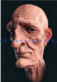 Substance Painter逼真人类皮肤纹理实例制作视频教程(图1)