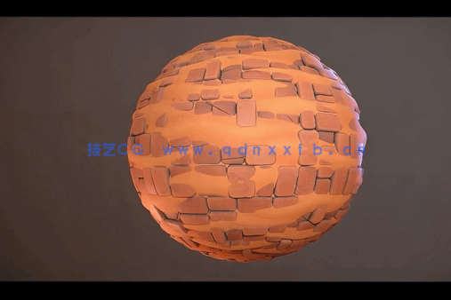 【中文字幕】Substance Designer风格化材质纹理PBR制作流程视频教程(图1)