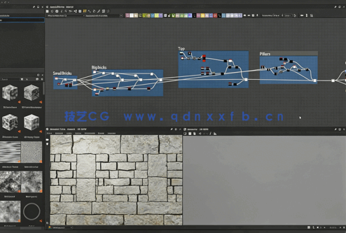 Substance Designer古代石墙材质实例制作视频教程(图4)