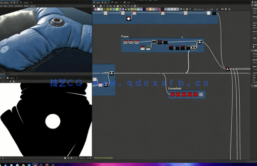 Substance Designer织物布料材质实例制作视频教程(图5)
